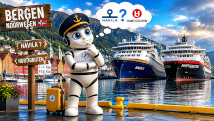HAVILA OF HURTIGRUTEN WELKE PAST BIJ U